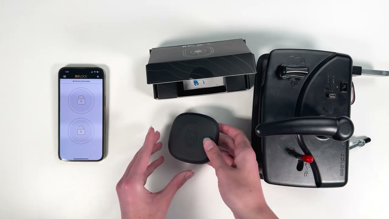 RVLock BT Pro Connection Instructions