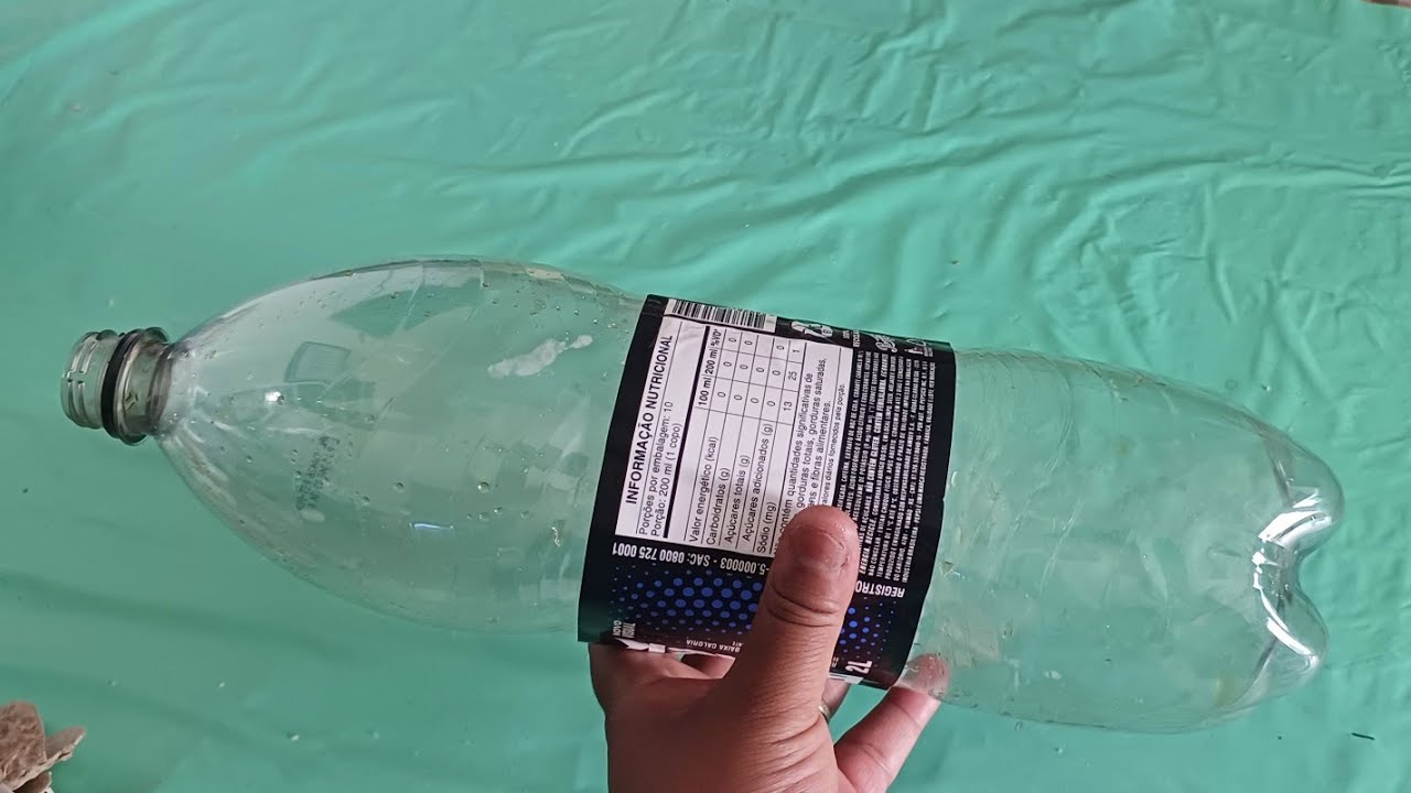Mira lo que hice con la idea creativa de las botellas.