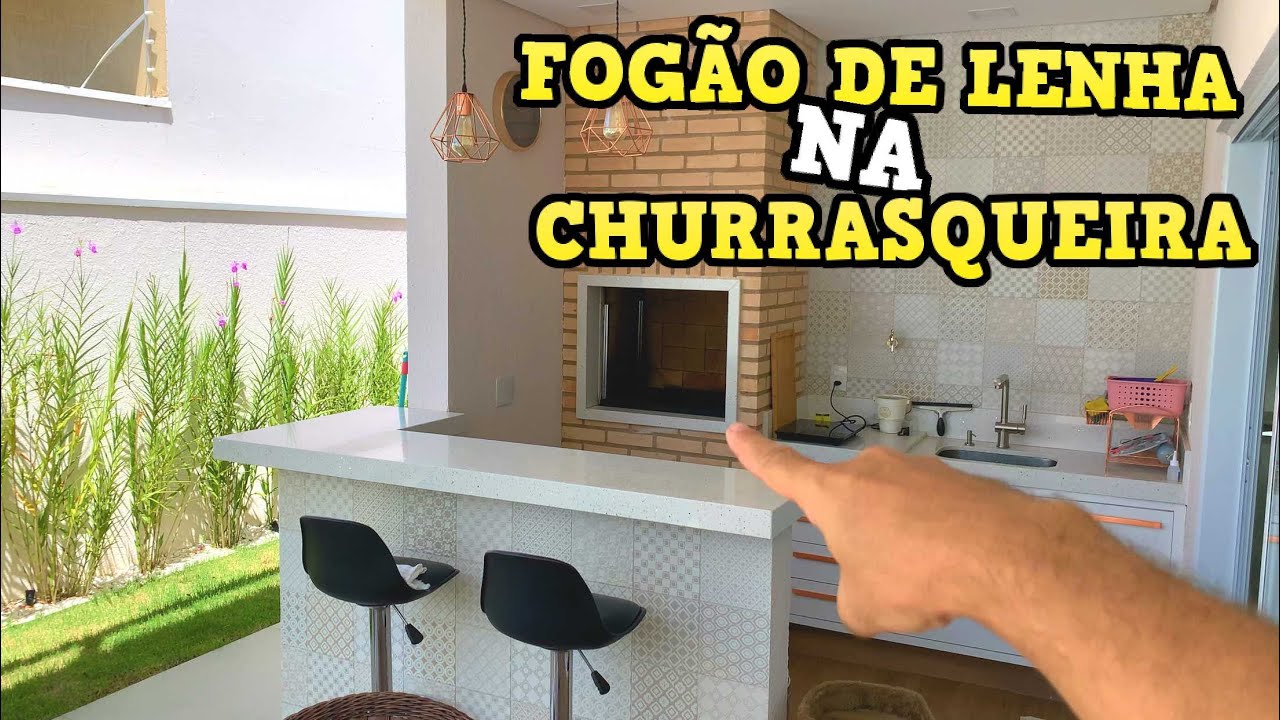 COMO TRANSFORMEI NOSSA CHURRASQUEIRA EM FOGÃO A LENHA E INDUTIVO