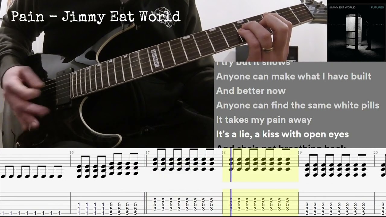 Pain - Jimmy Eat World (guitar cover)