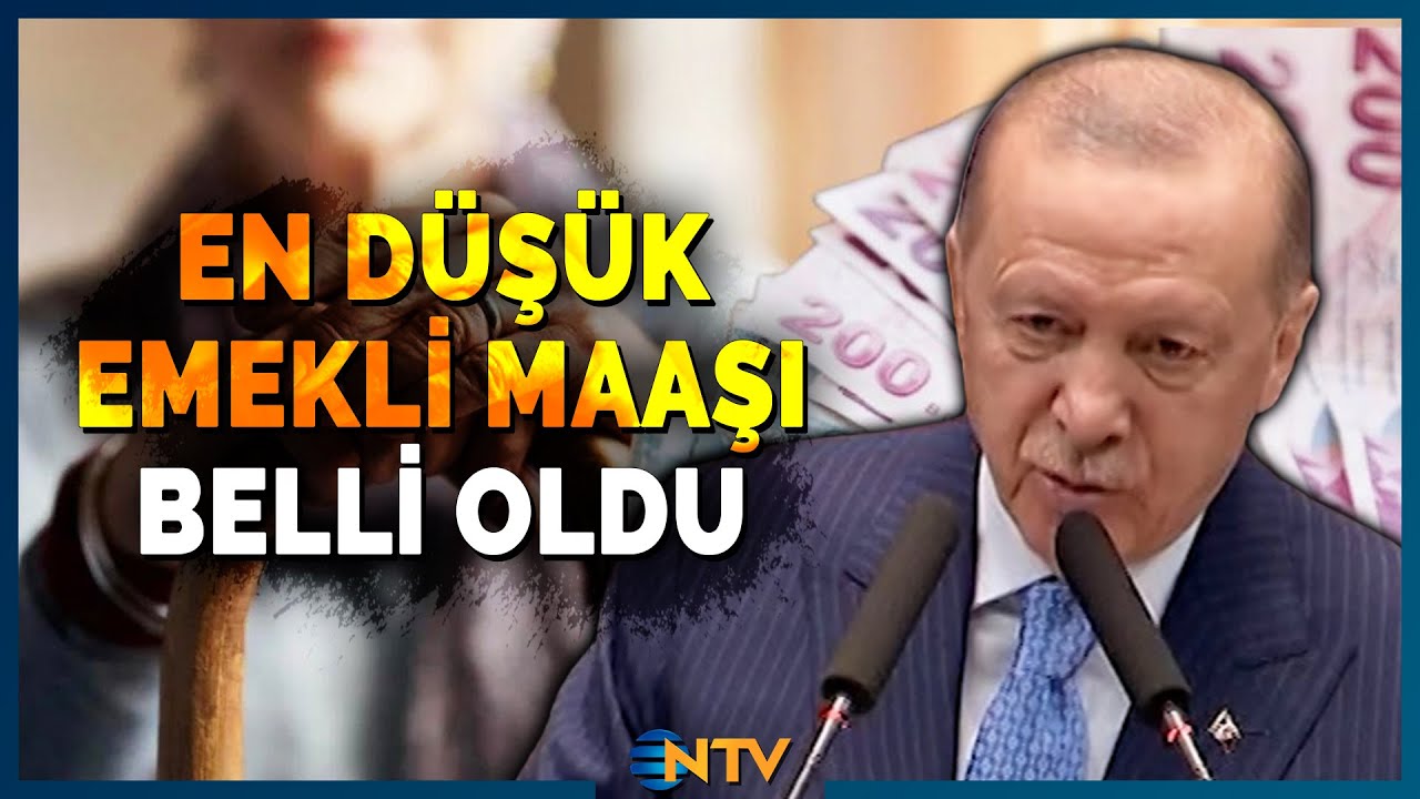 Son Dakika: En Düşük Emekli Maaşı Belli Oldu! Erdoğan Rakamı Duyurdu: 'Emeklimizi Yalnız Bırakmayız'