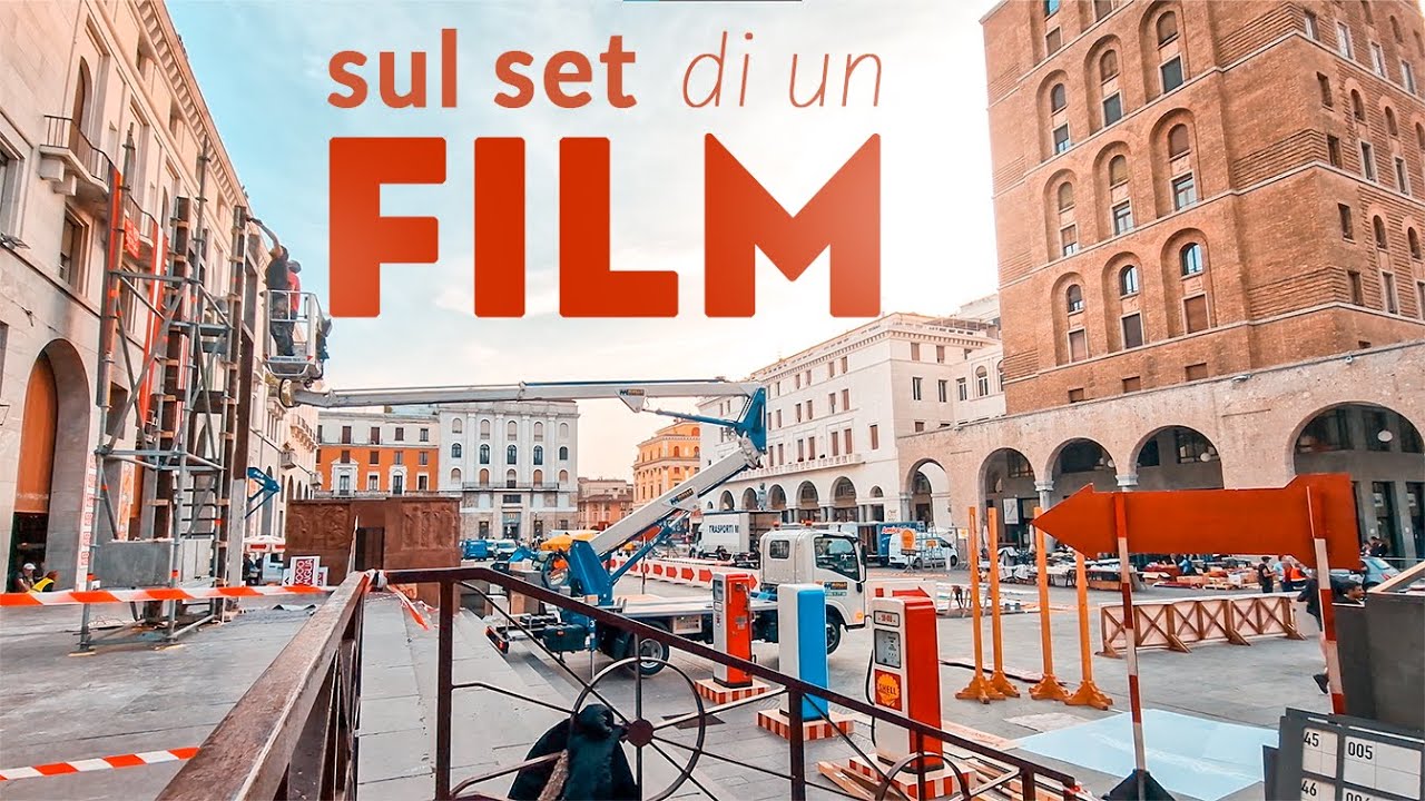 sul set di un FILM a BRESCIA