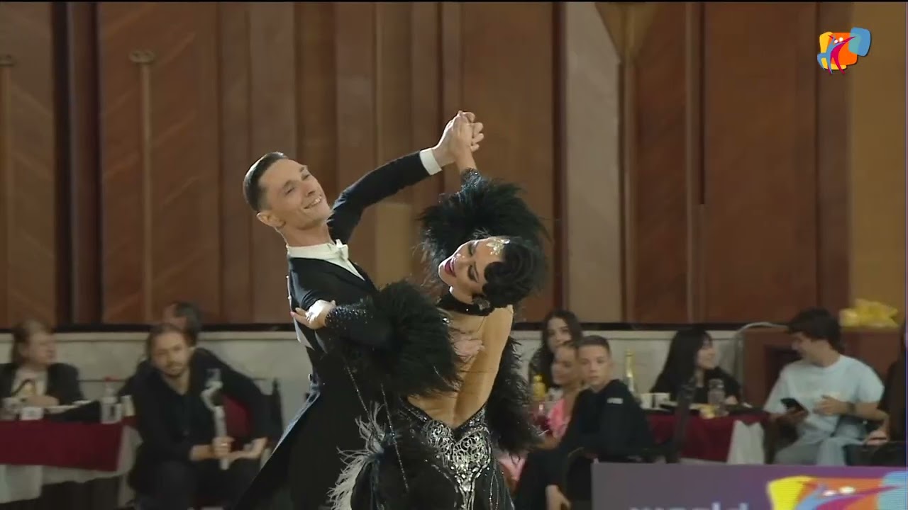Vadim Shurin & Anastasia Meshkova | 2024 WDSF European Adult Standard Slow Foxtrot, Chișinău