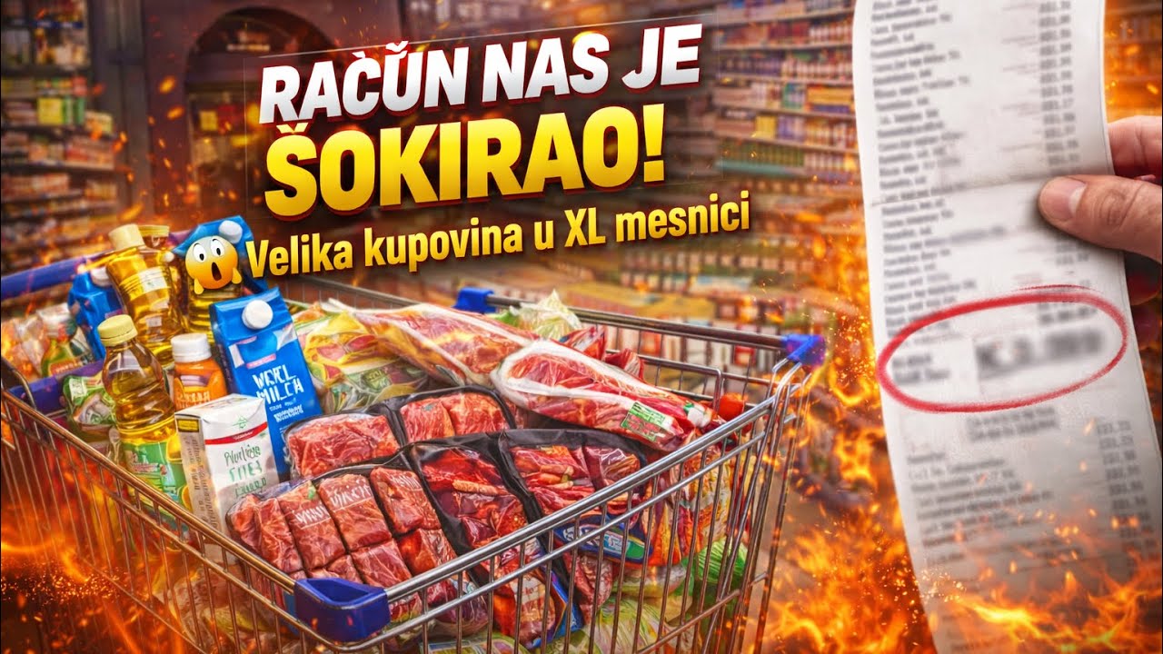👉 RAČUN NAS JE ŠOKIRAO! 😱 Velika kupovina 🛒