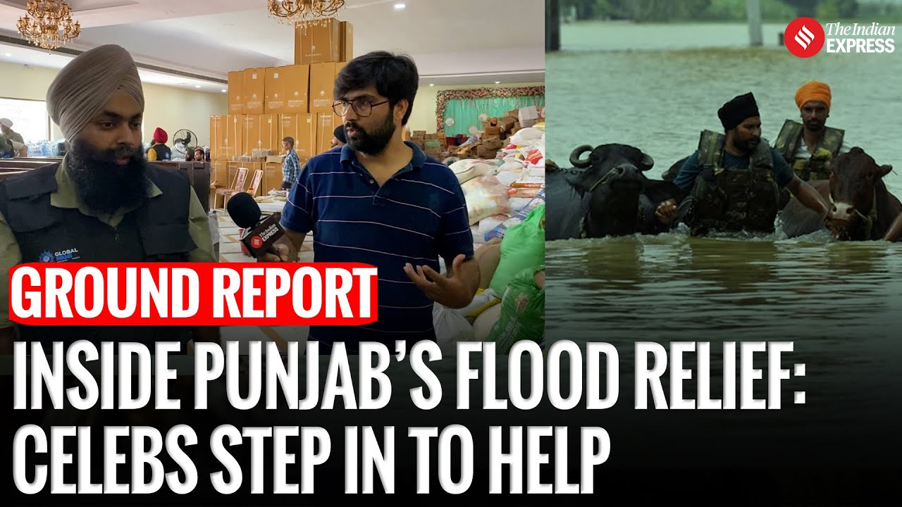 Punjab Floods: Diljit Dosanjh, Karan Aujla, Mankirat Aulakh, Shikhar Dhawan & NGO Lead Massive Aid