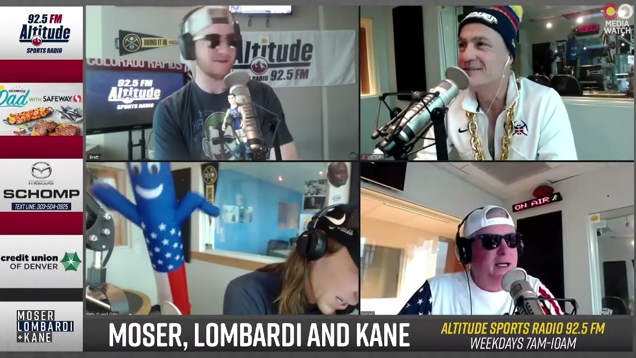 KKSE-FM - Altitude Sports Radio 92.5 Morning Show Celebrates Denver Nuggets NBA Championship