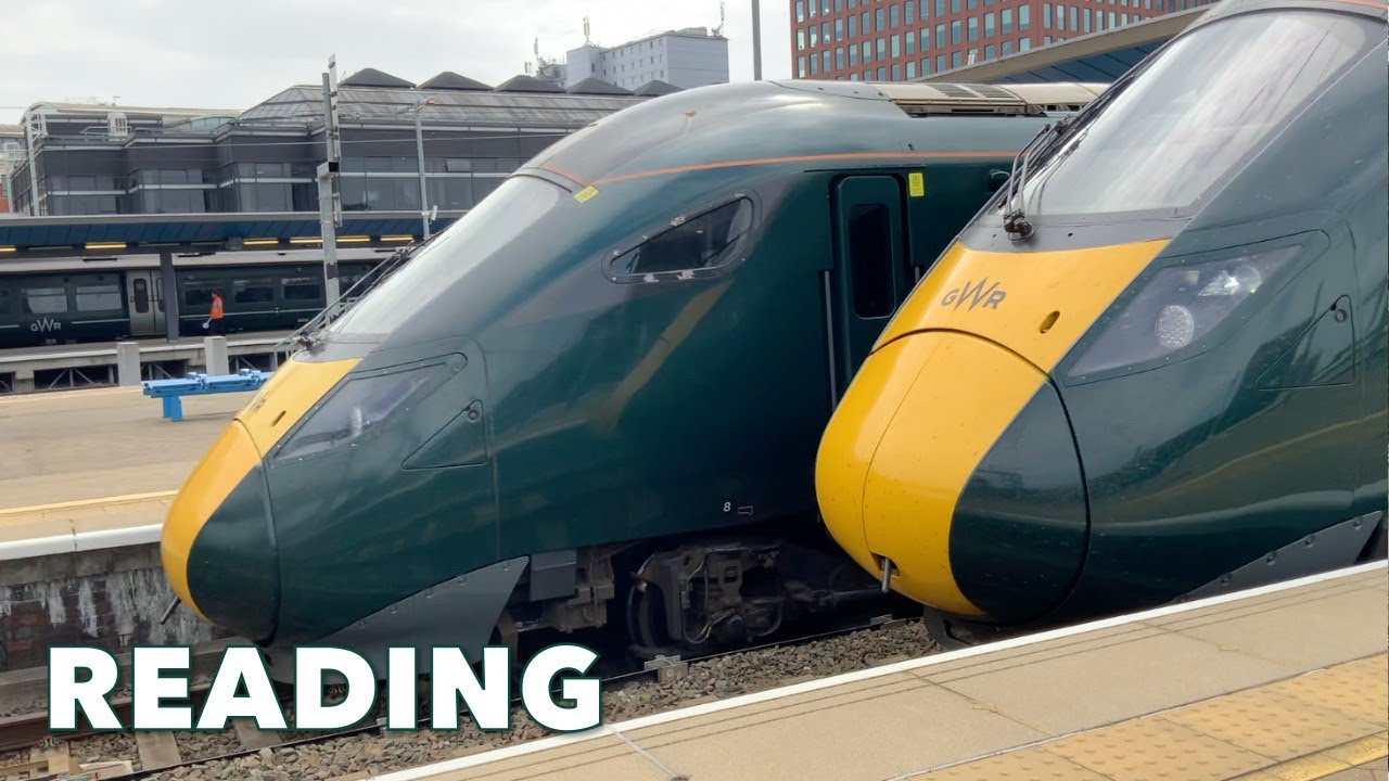 Trains at Reading (25/07/2025)