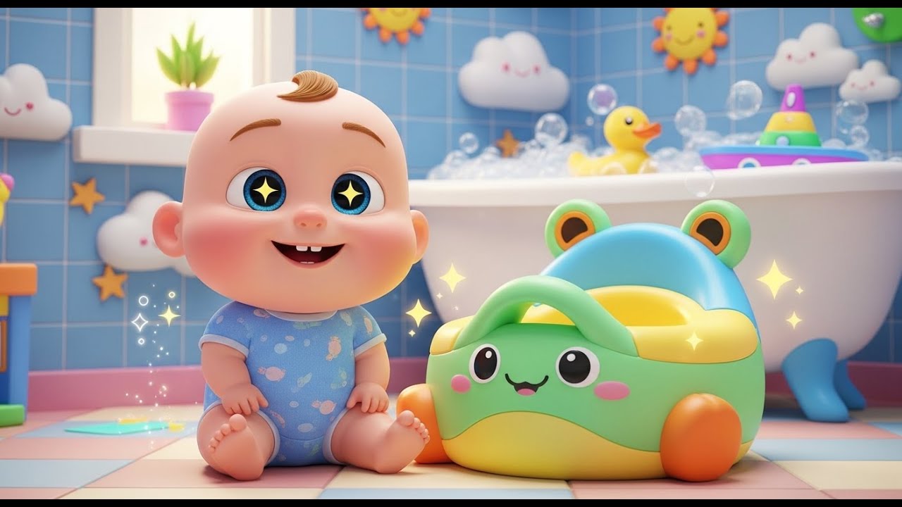 Potty Training Song 🚽🎵 | Fun Toilet Training Song for Toddlers