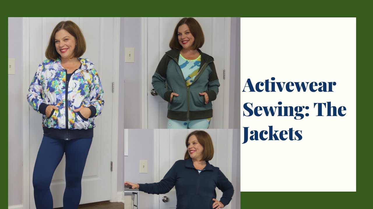 Sewing Activewear: The Jackets