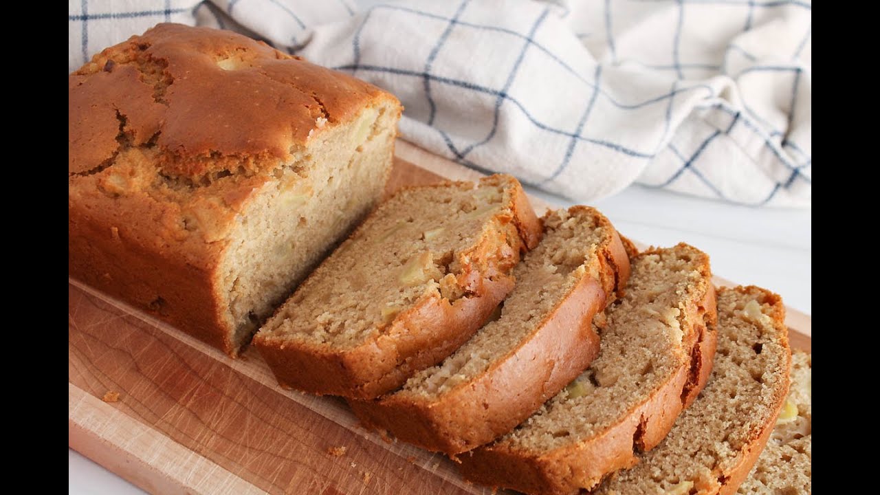 Sourdough Discard Apple Bread