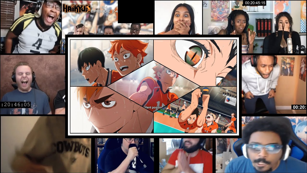 Monster's Ball || Haikyuu!! To The Top Season 4 Part 2 Episode 24 Reaction Mashup