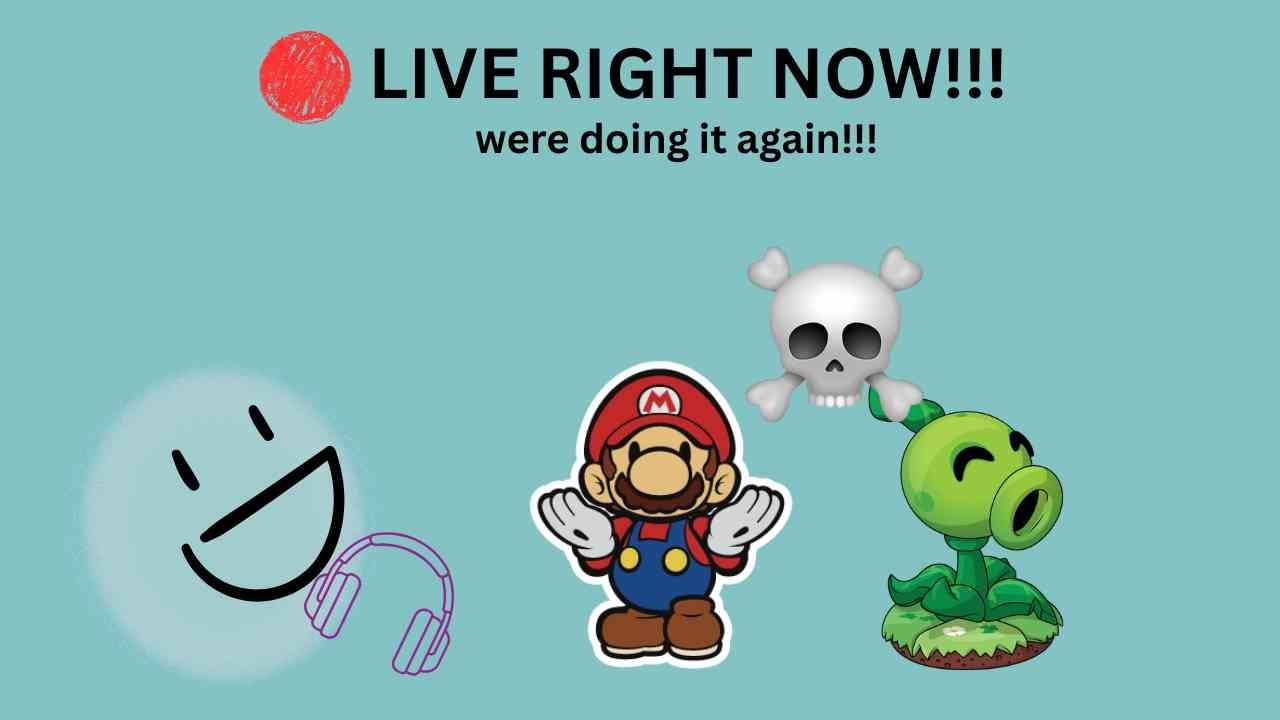 Live: Playing Mario games and chilling with viewers!!! (part 2!)
