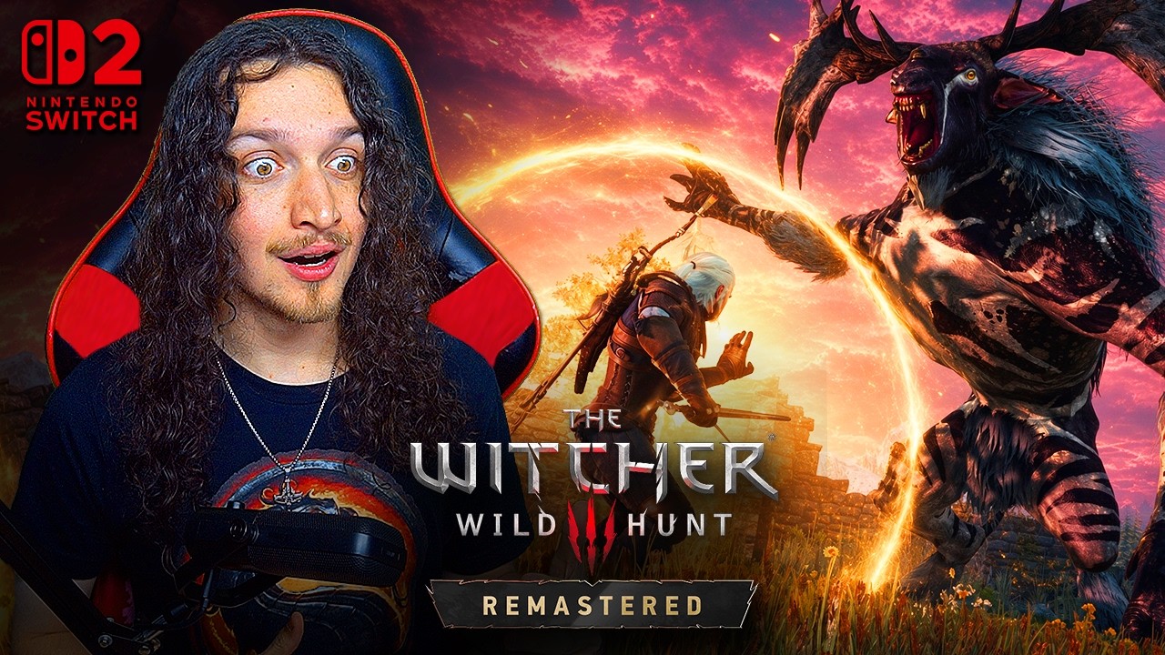 The Witcher 3: Remastered &mdash; НОВЫЙ геймплей и особенности для Nintendo Switch 2! (Gamescom 2026)
