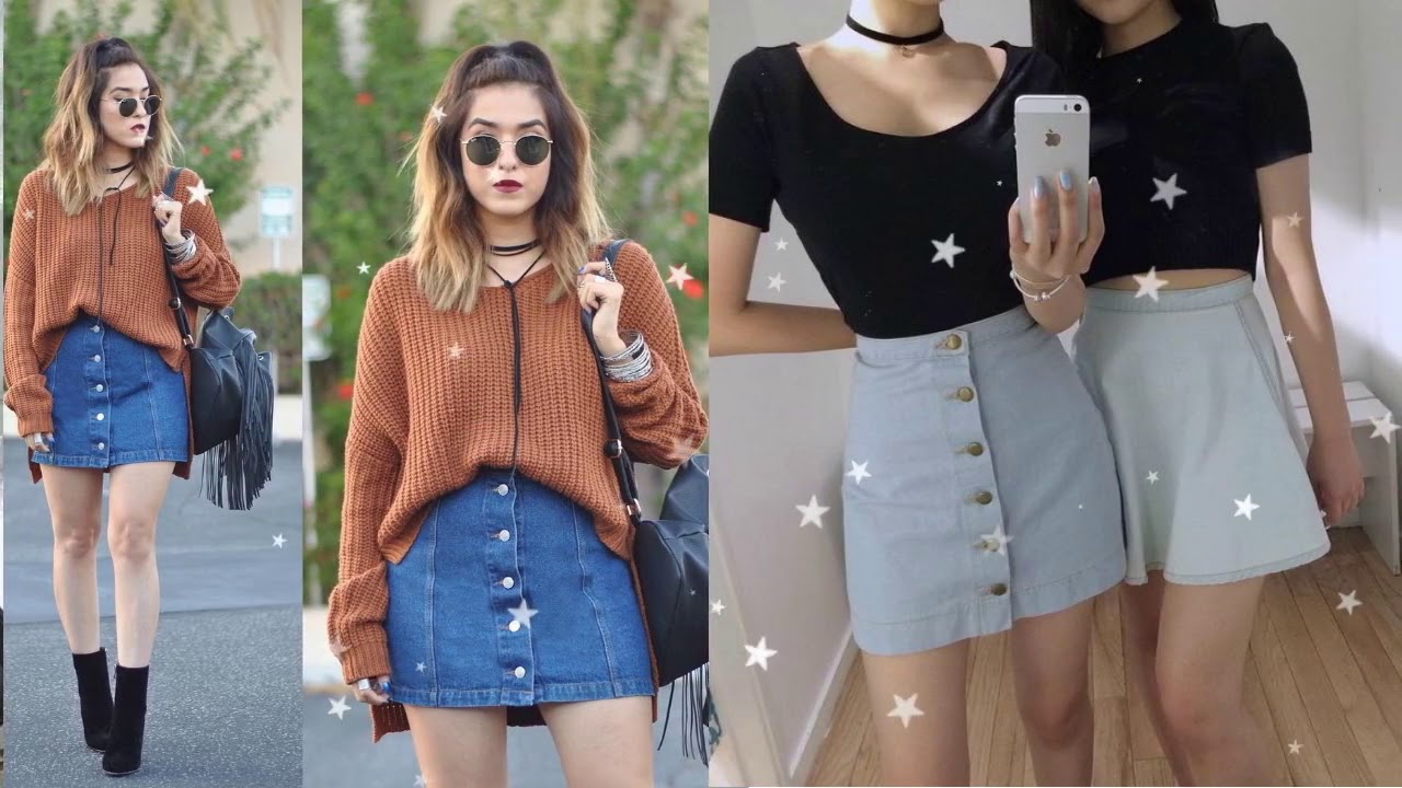 Lindos Outfits Tumblr con faldas 2017- Outfits Tumblr w/ skirts