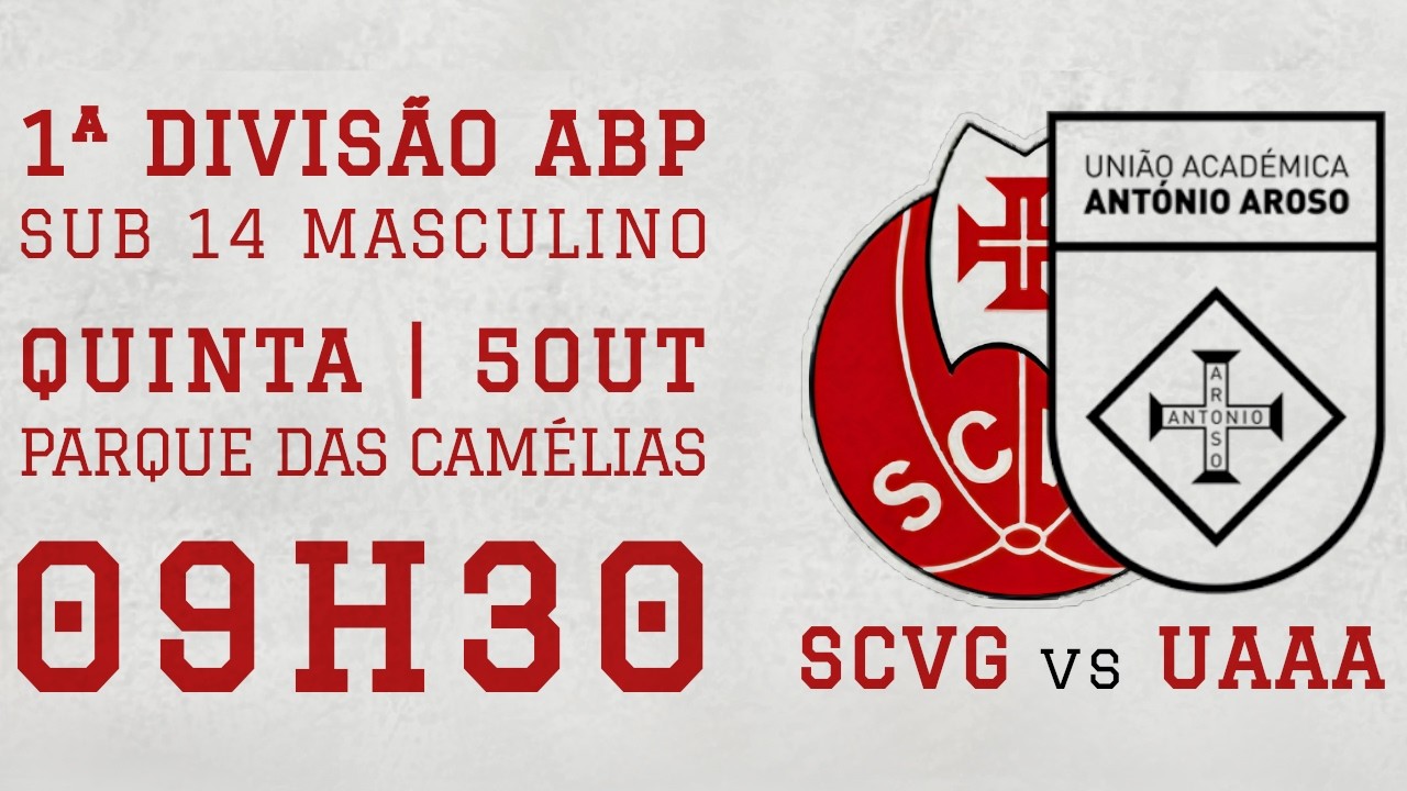 1ª Div. ABP S14M | SC Vasco da Gama x UAA Aroso (23/24)