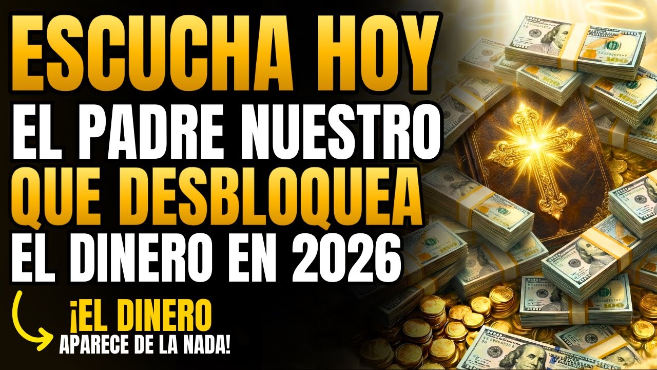 🔥💰ESCUCHA EL PADRE NUESTRO DE AÑO NUEVO PARA ATRAER MUCHO DINERO EN 2026