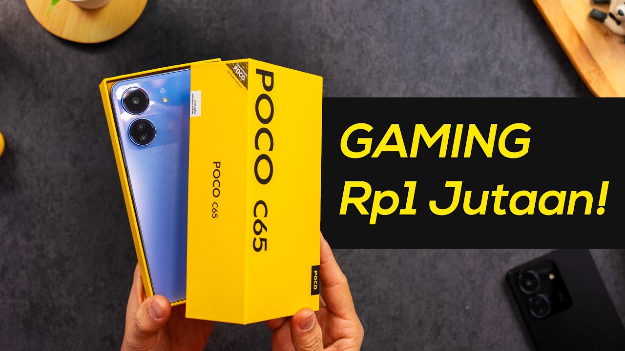 Rp1,449 Juta! Unboxing POCO C65 Indonesia.