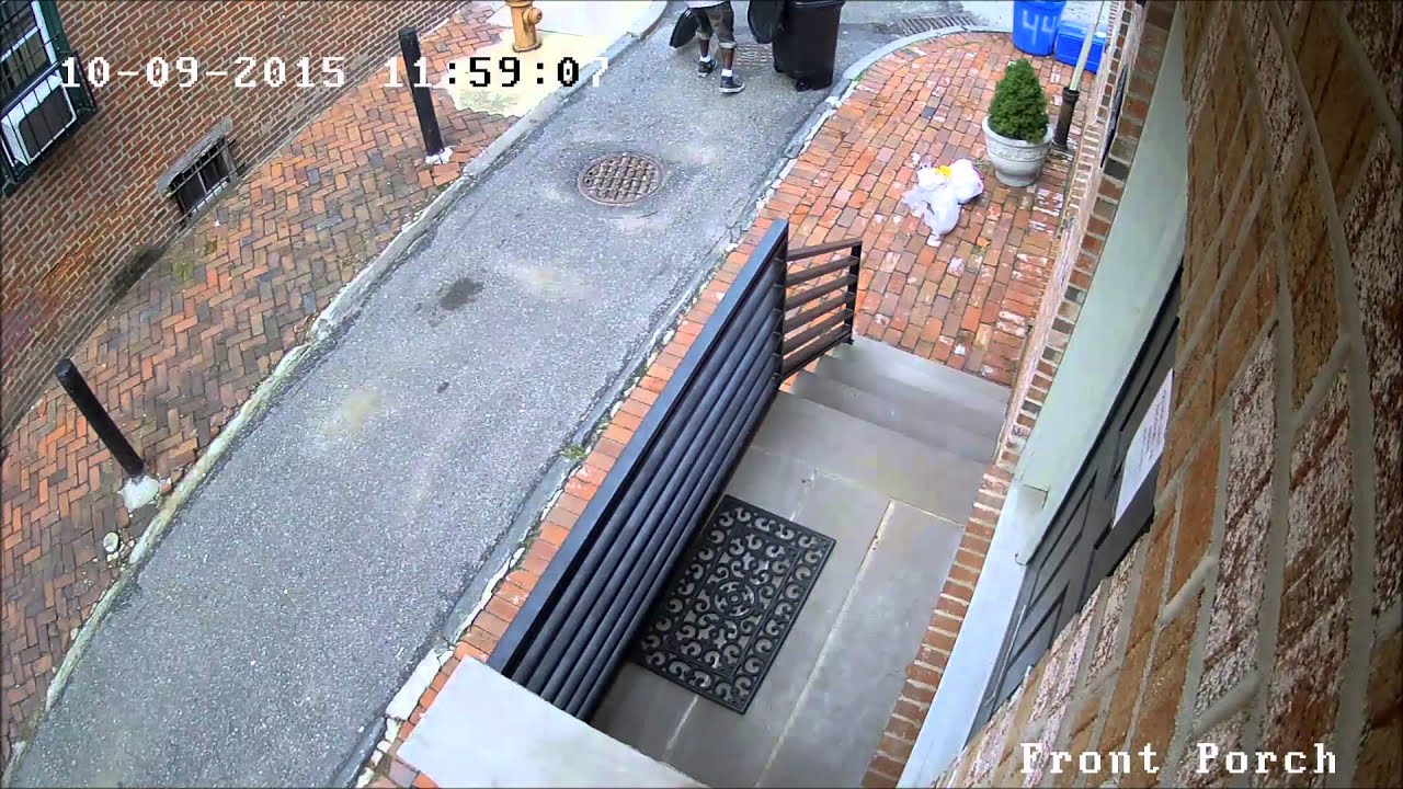 Man Stealing Trash Cans In Northern Liberties
