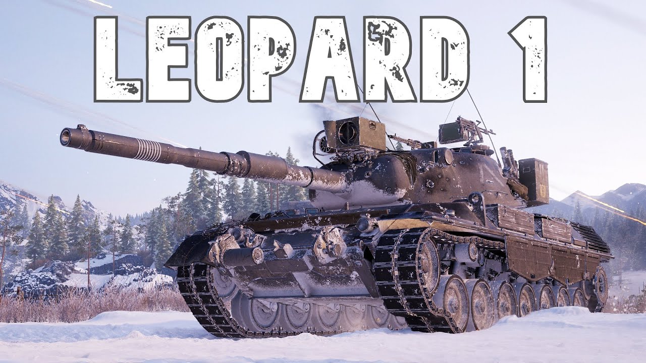 World of Tanks Leopard 1 - 5 Kills 11,4K Damage