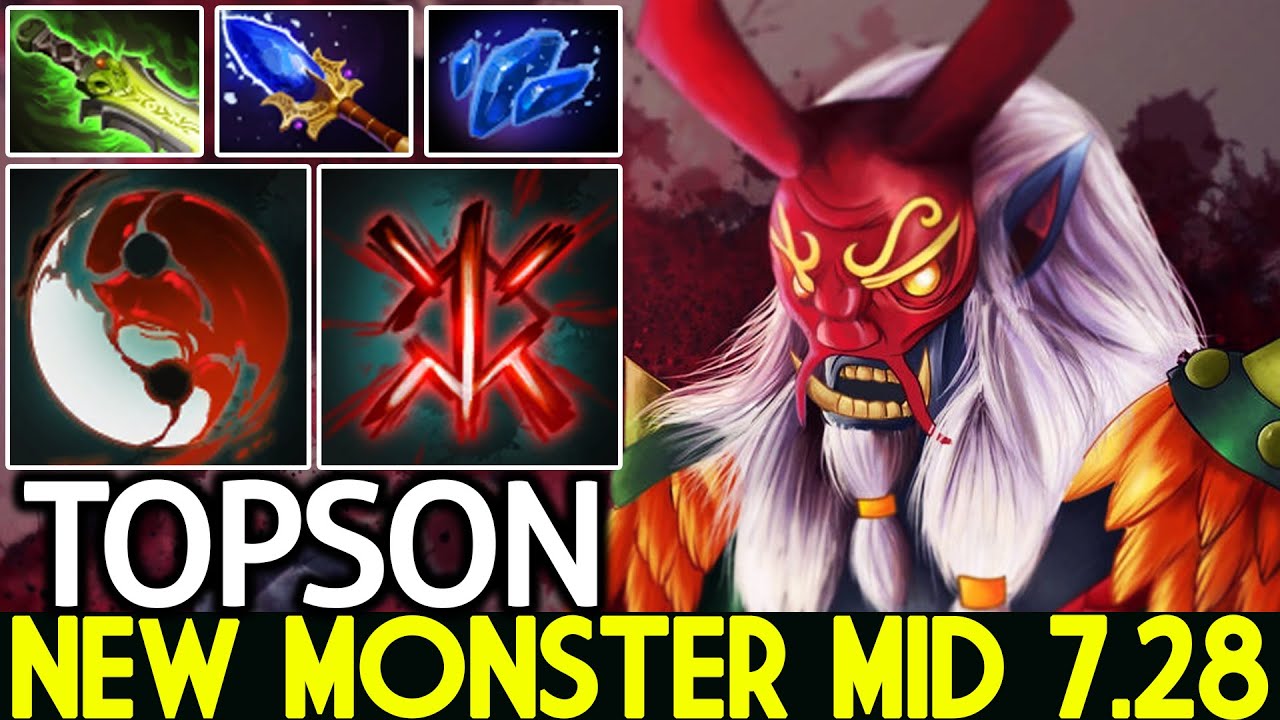 TOPSON [Grimstroke] New Monster Mid with First item Ethereal Blade Dota 2
