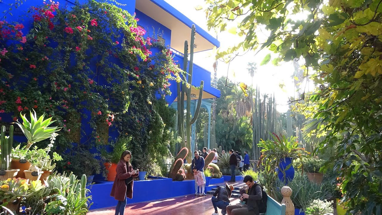 Jardin Majorelle & YSL Museum in Marrakesh 🇲🇦