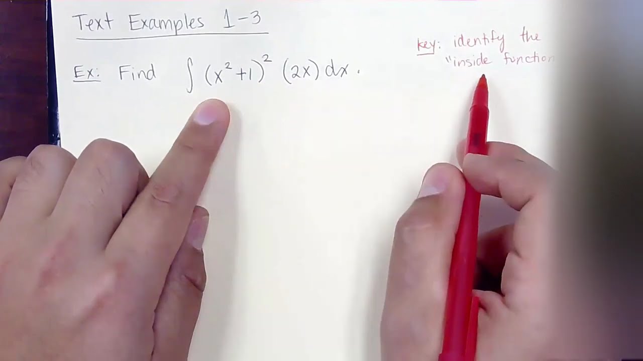 MATH 2414 - Integration by Substitution (5.5)