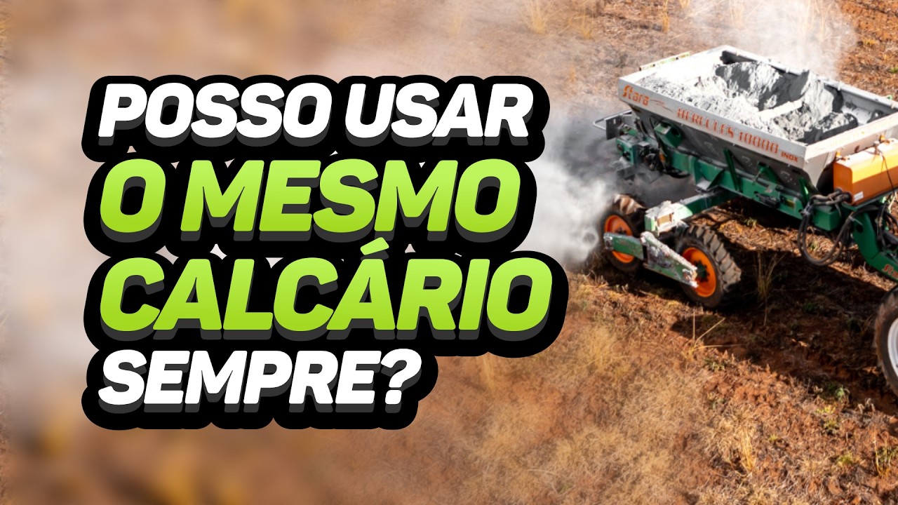 POSSO USAR O MESMO CALCÁRIO SEMPRE?