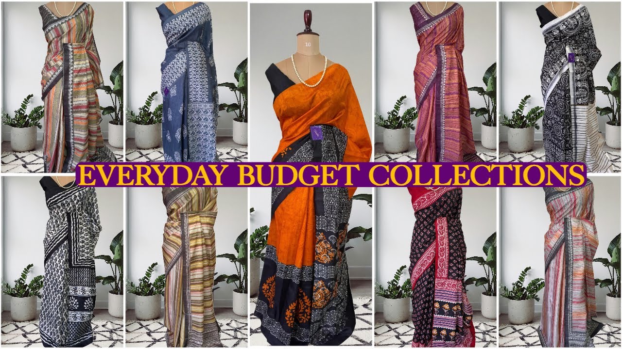Episode 25 - Everyday Budget Saree Collection | Office, Teacher & Casual Wear