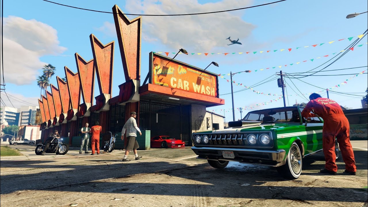 SUR GTA DLC CAR WASH