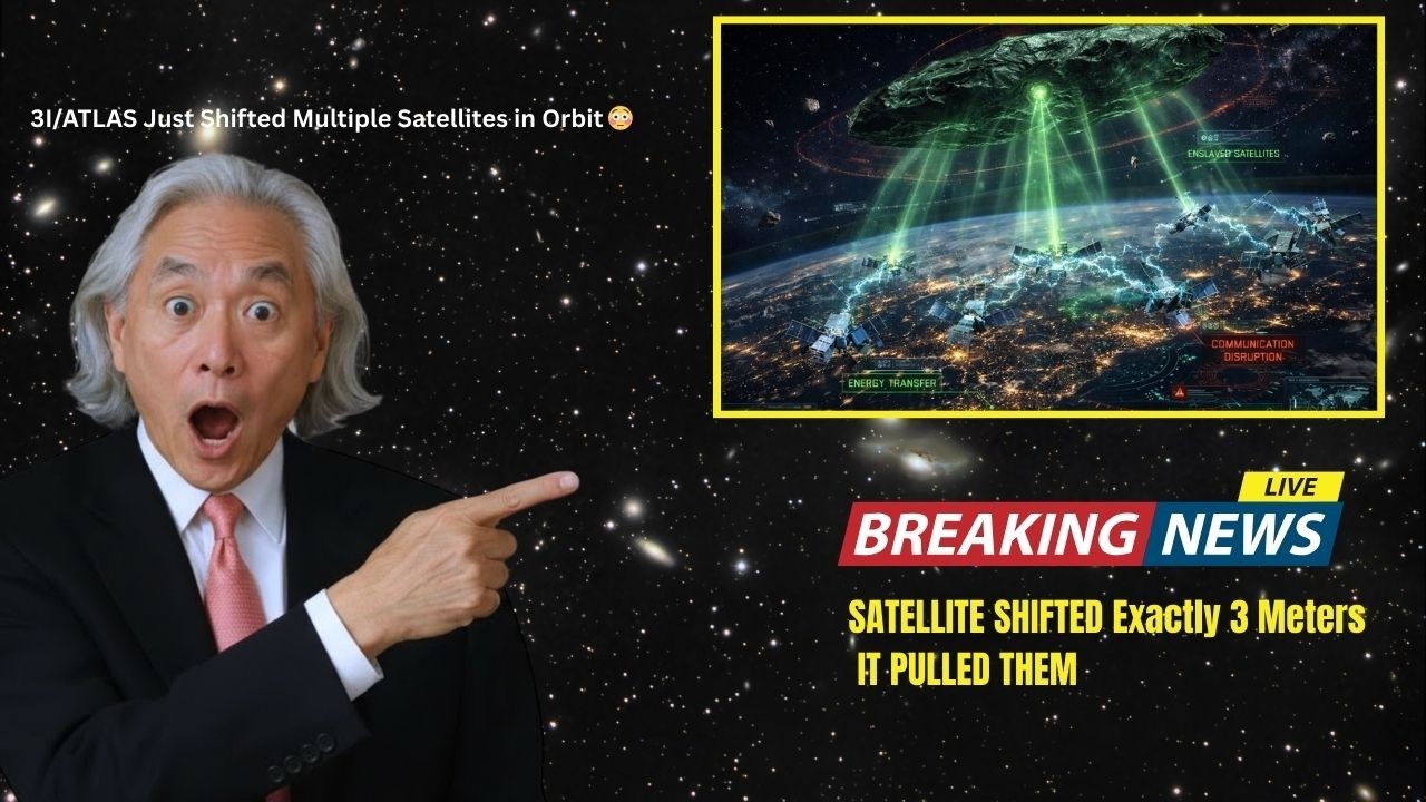 3I/ATLAS Isn’t Harmless — It Just Touched Earth’s Orbits Michio Kaku
