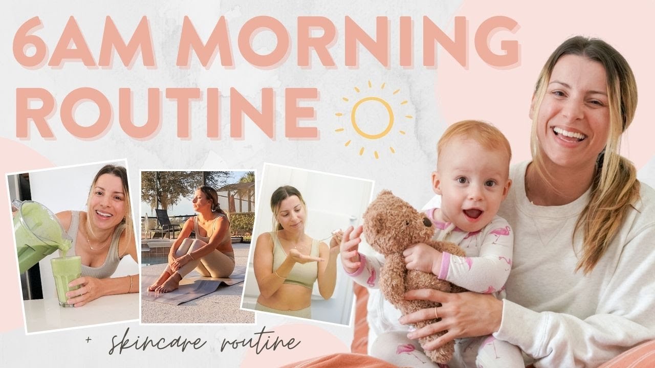 *PRODUCTIVE* 6 am Morning Routine with a Toddler | Get Ready with Me + Work Life Balance