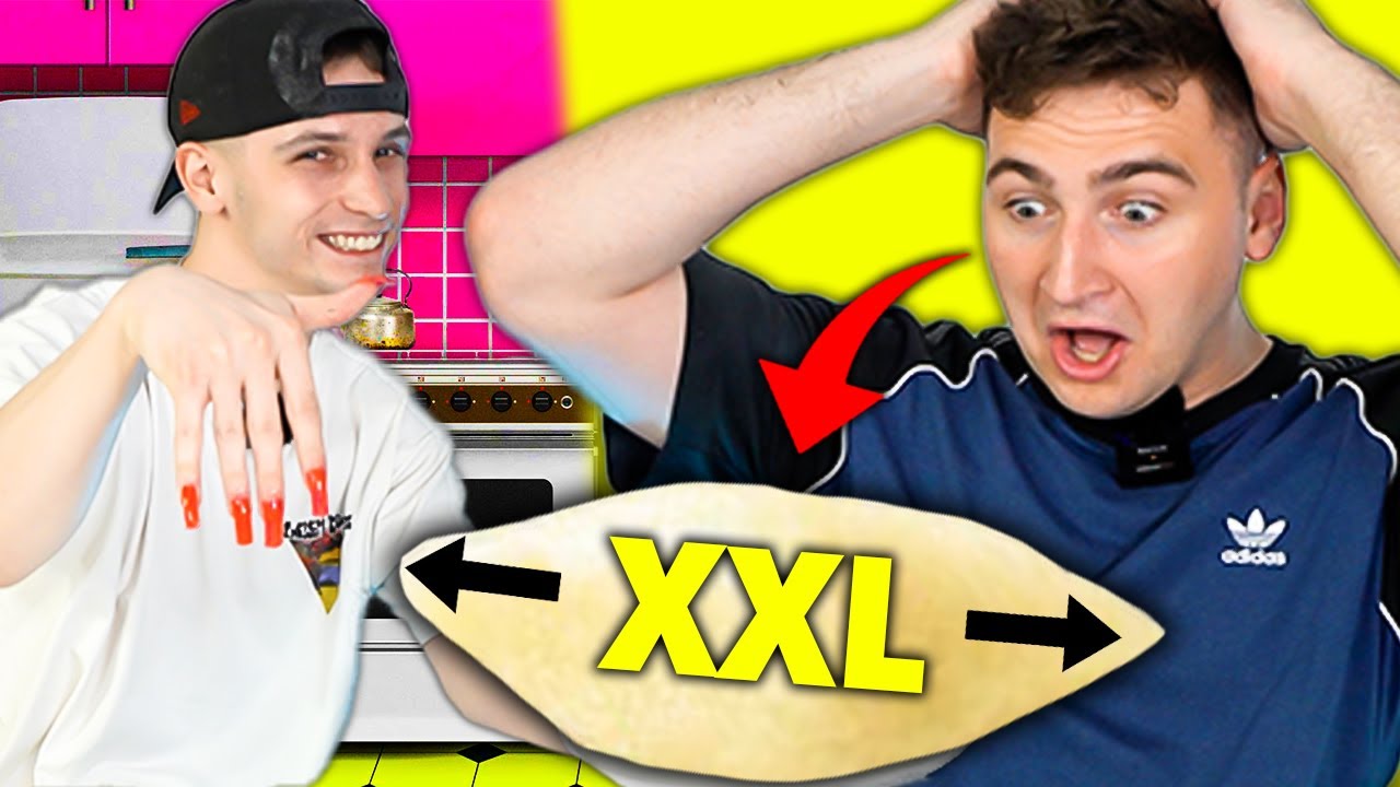 ZROBILIŚMY NAJWIĘKSZE KOPYTKO NA ŚWIECIE w DŁUGICH PAZNOKCIACH!😱🤯