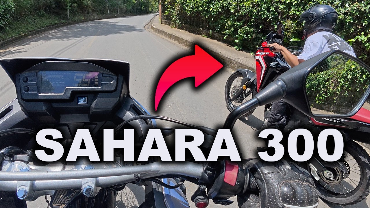 Probando HONDA SÁHARA 300 Primeras Impresiones 😱