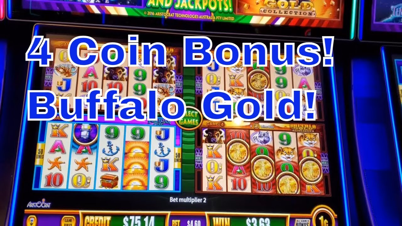 Big Win Slot Bonuses: Harrah's Casino Philadelphia..50 Lions, Wonder 4 Buffalo, Lightning Link