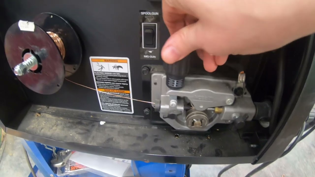 Hobbyist Welder Change Your Mig Tip and Set Wire Tension