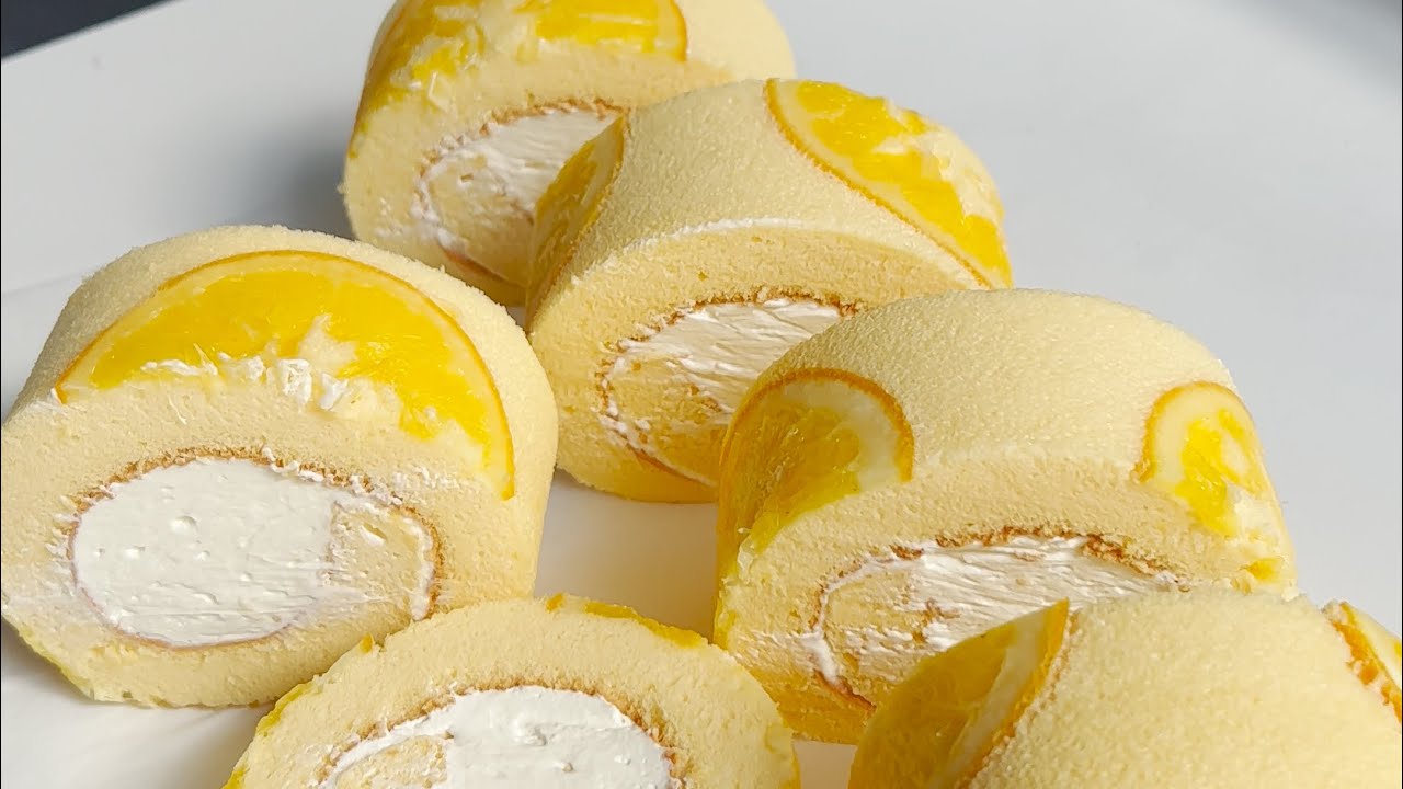 Orange Cake Roll