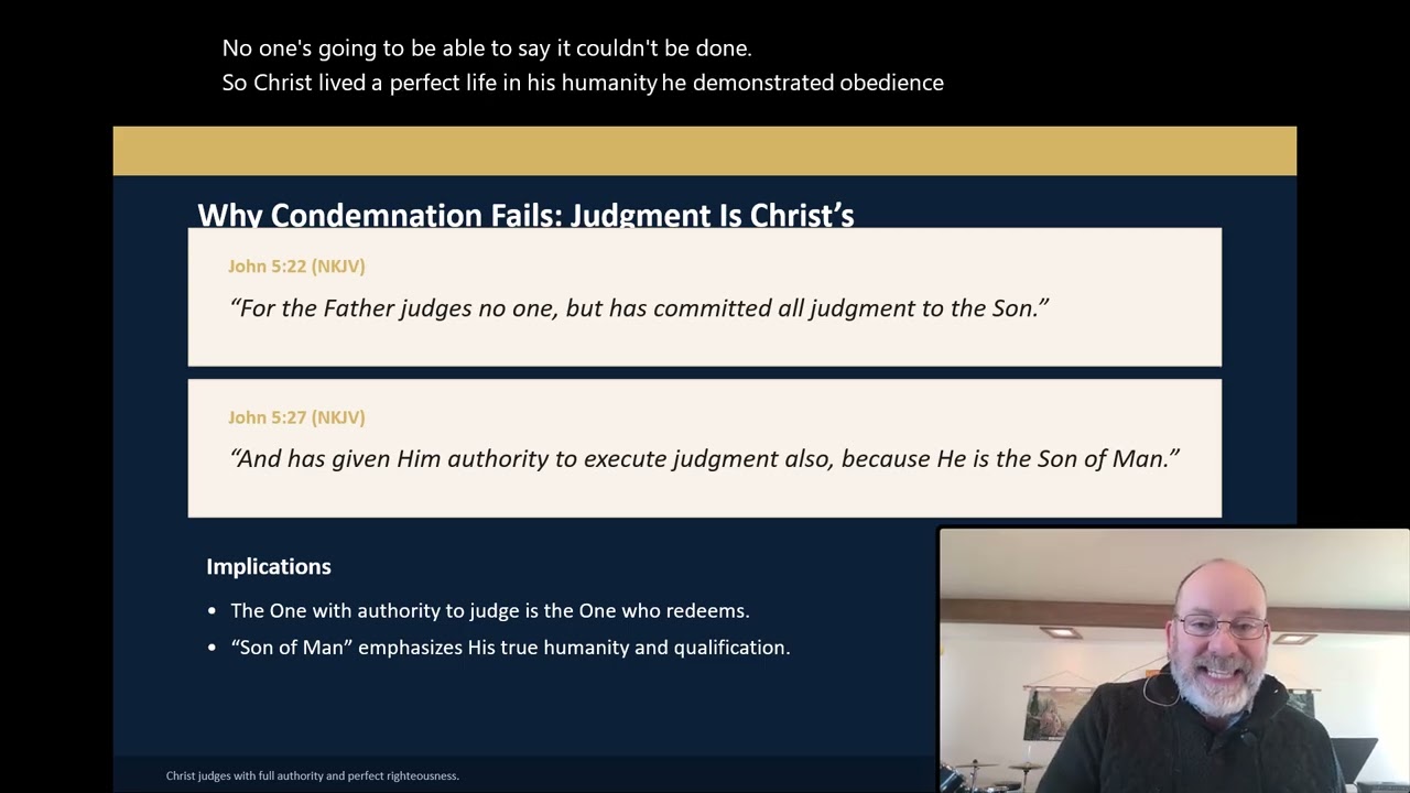Romans 8:35 Christ Our Judge and Advocate