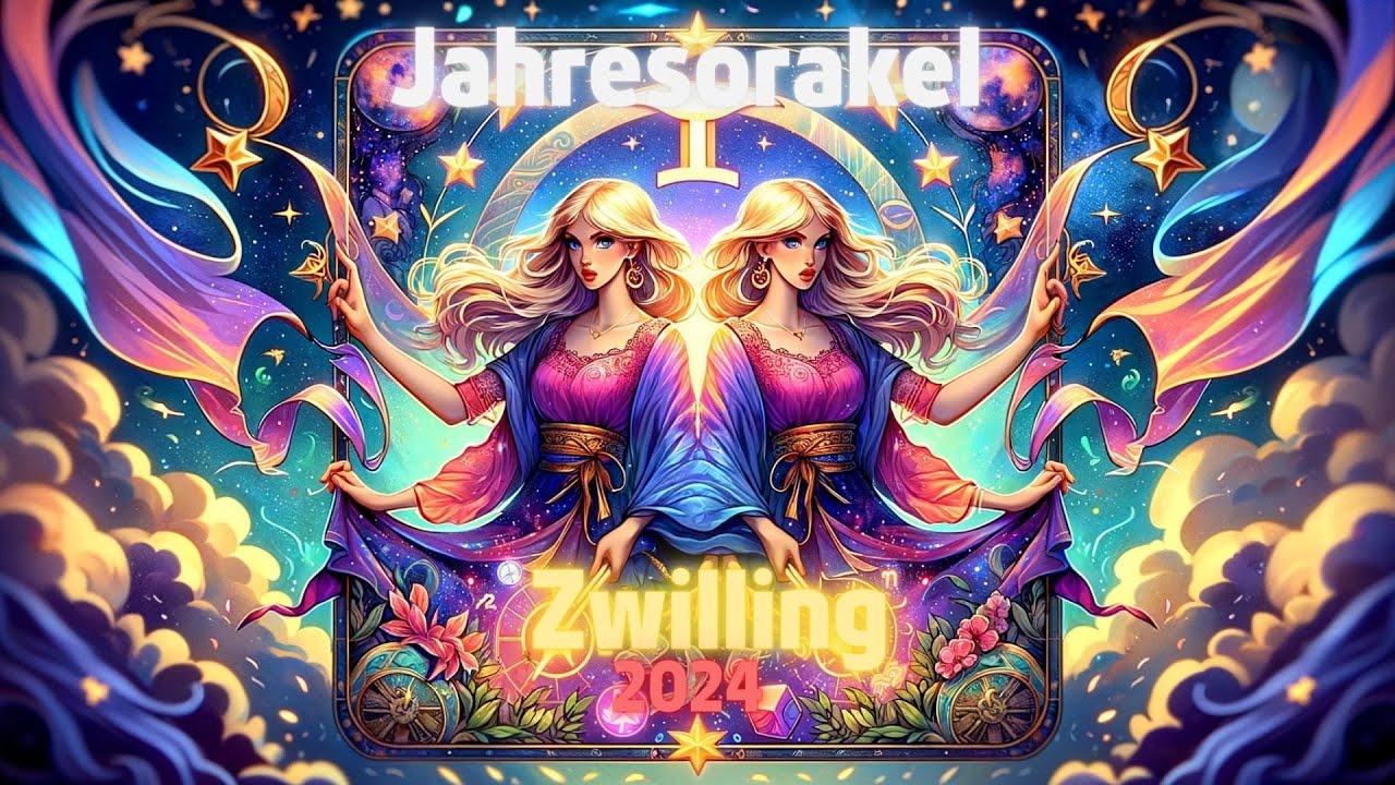✨ Zwilling 2024: Deine exklusive Jahresvorschau! Dein Sternzeichen Orakel✨ Tarot-Horoskop