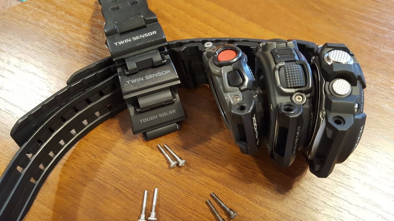 Casio G-Shock GW-9200 vs G-9300/GW-9300 vs GW-9400 - współzamienność pasków [PL]