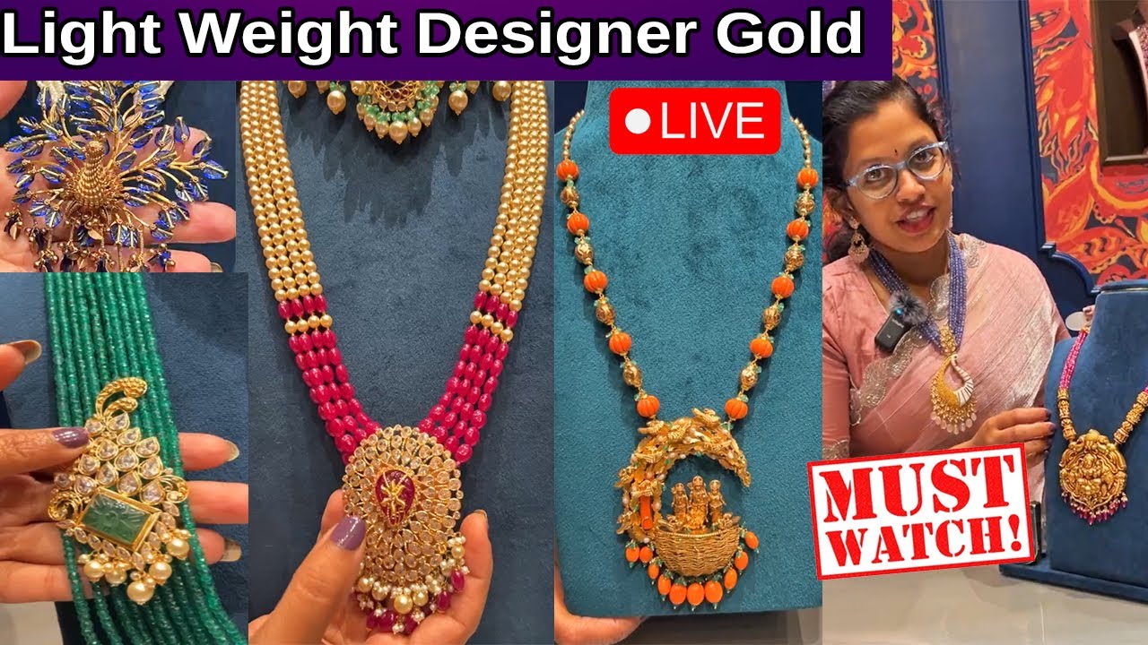 Light Weight Gold Jewellery | Panna Jewellers | PJE || Vijayawada exhibition@Bride Essentials