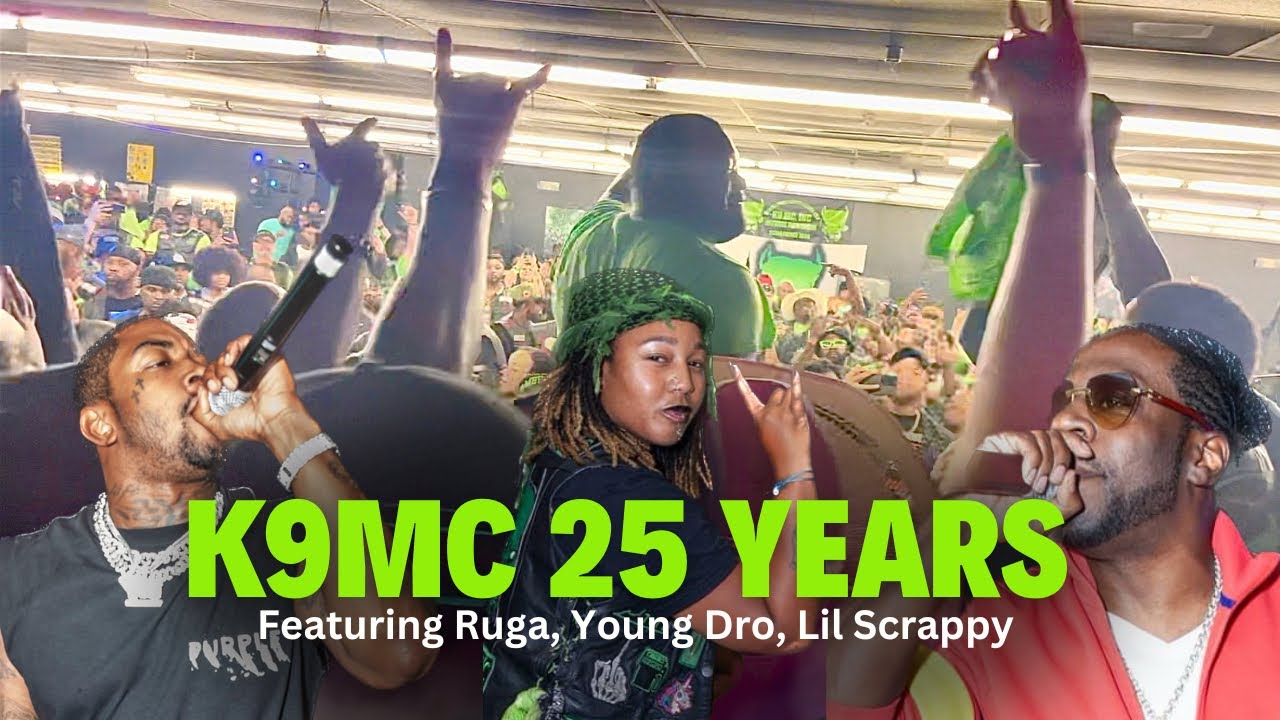 25 Years?! K9MC 25th Anniversary💚| Young Dro, Lil Scrappy, Our Bro Ruga Concert| Harley Davidson
