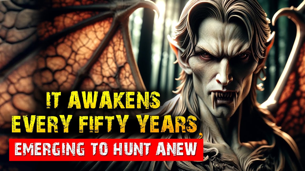 Vampire Horror Story. The statue in the forest comes to life every 50 years and ...