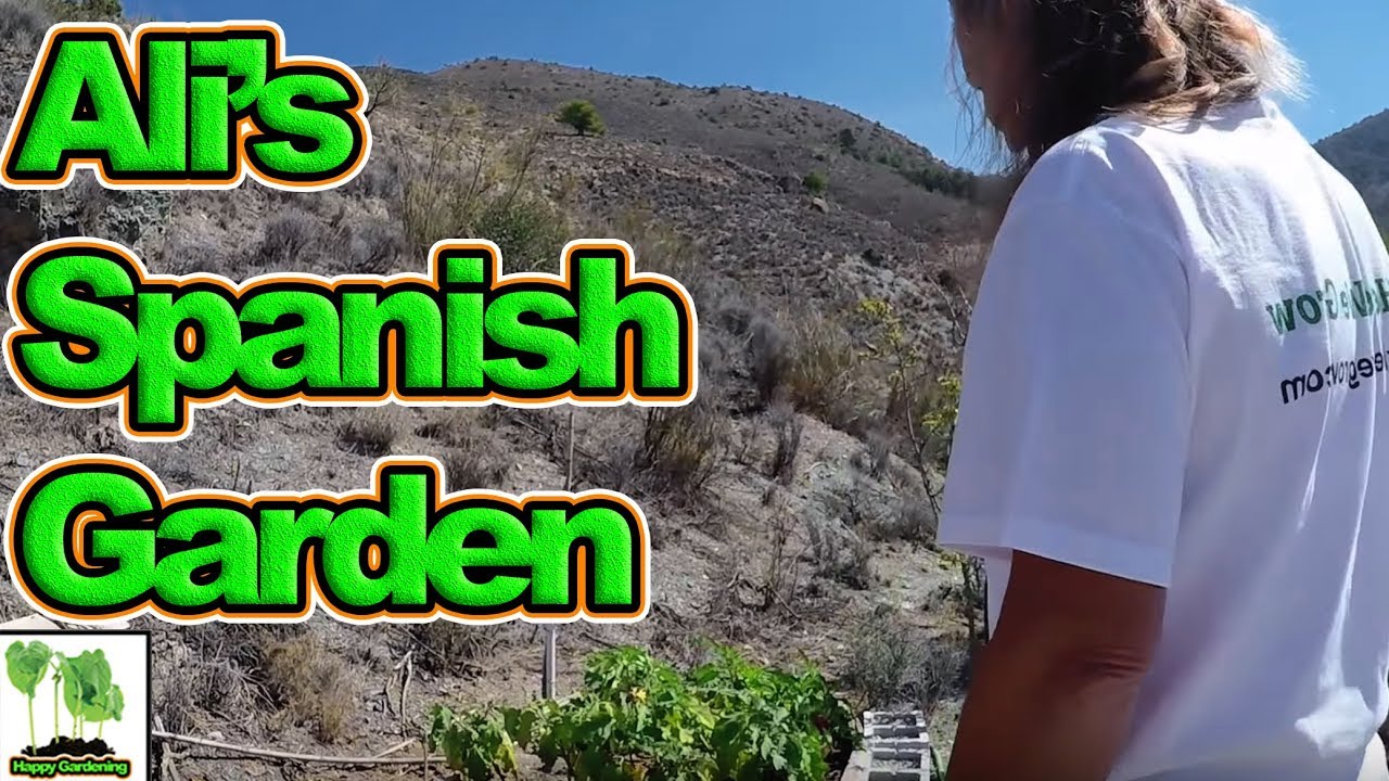 We Visit Ali Bull's (Face Book Admin) Garden In Spain