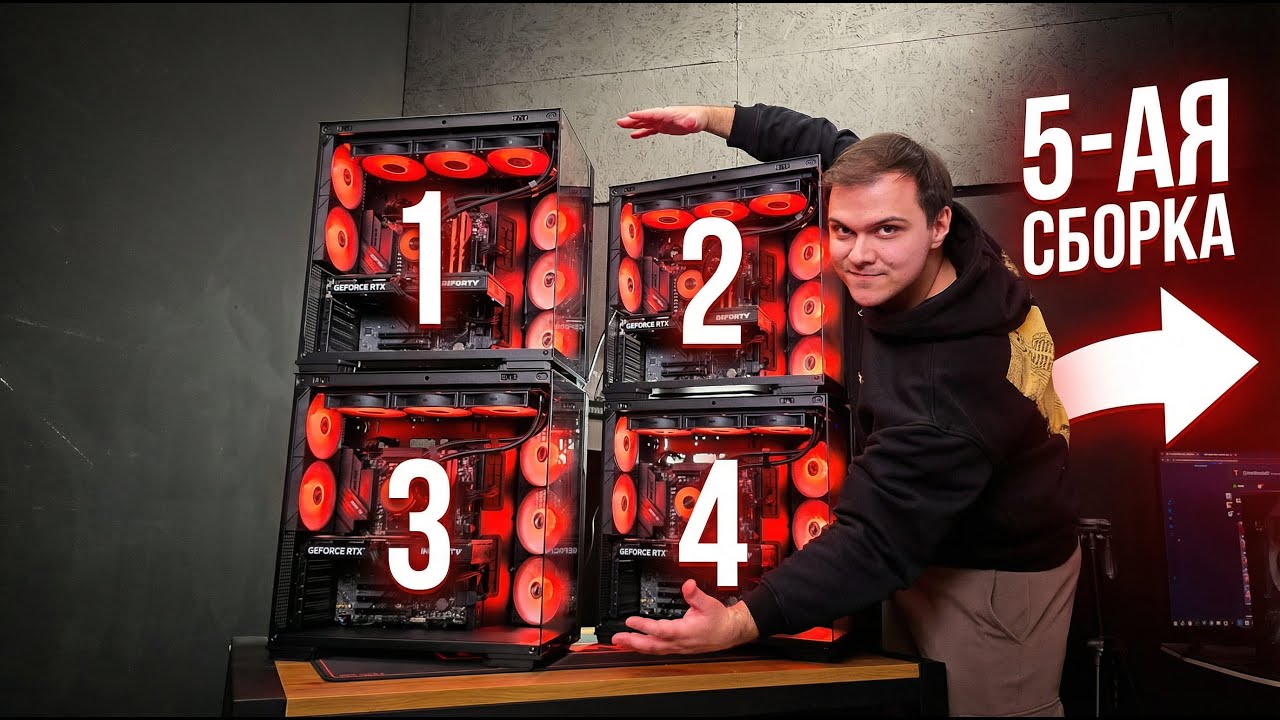 5 СБОРОК ДЛЯ КЛУБА. Тестим сборку на 7500F и 5060TI🎮