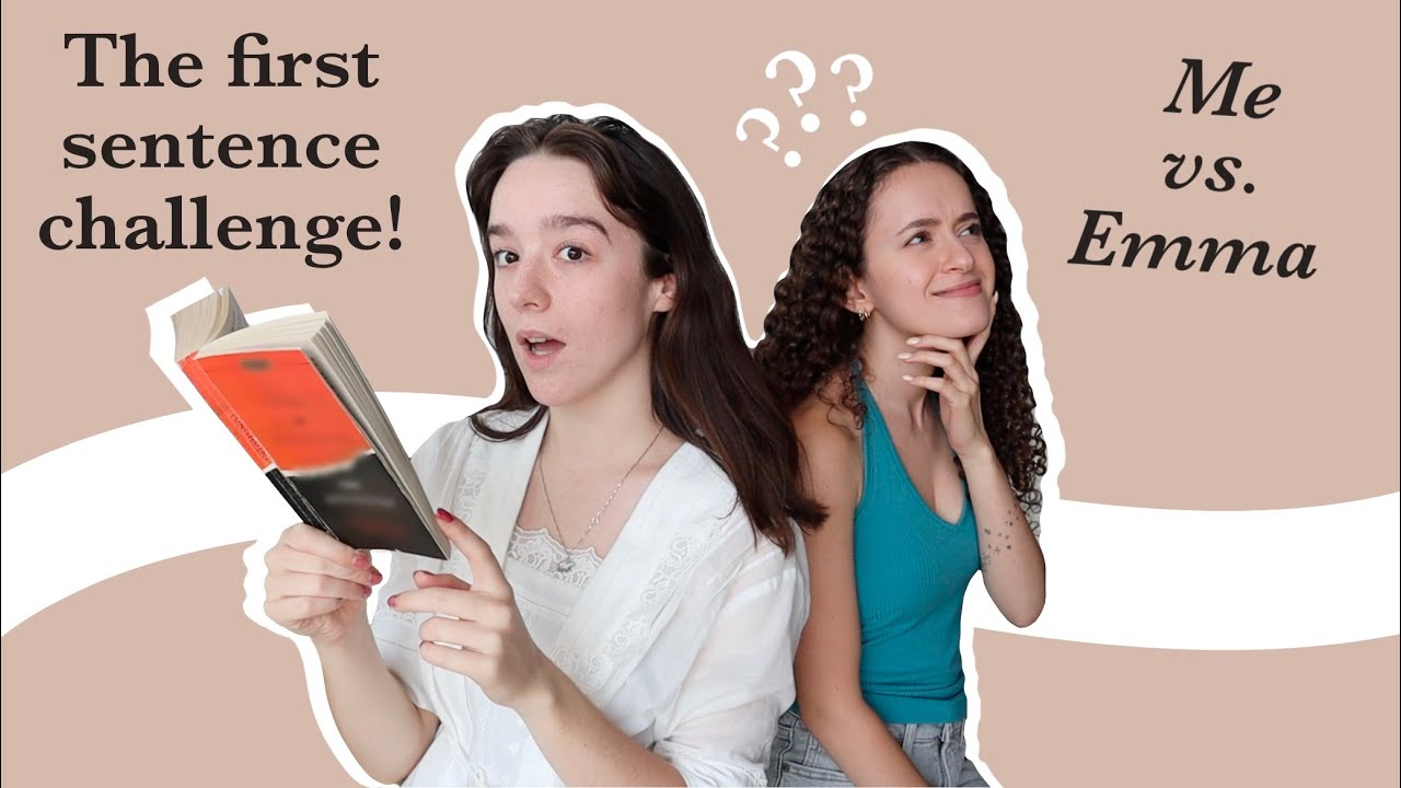 Guessing books by their first lines (with Emma)...this was very humbling!