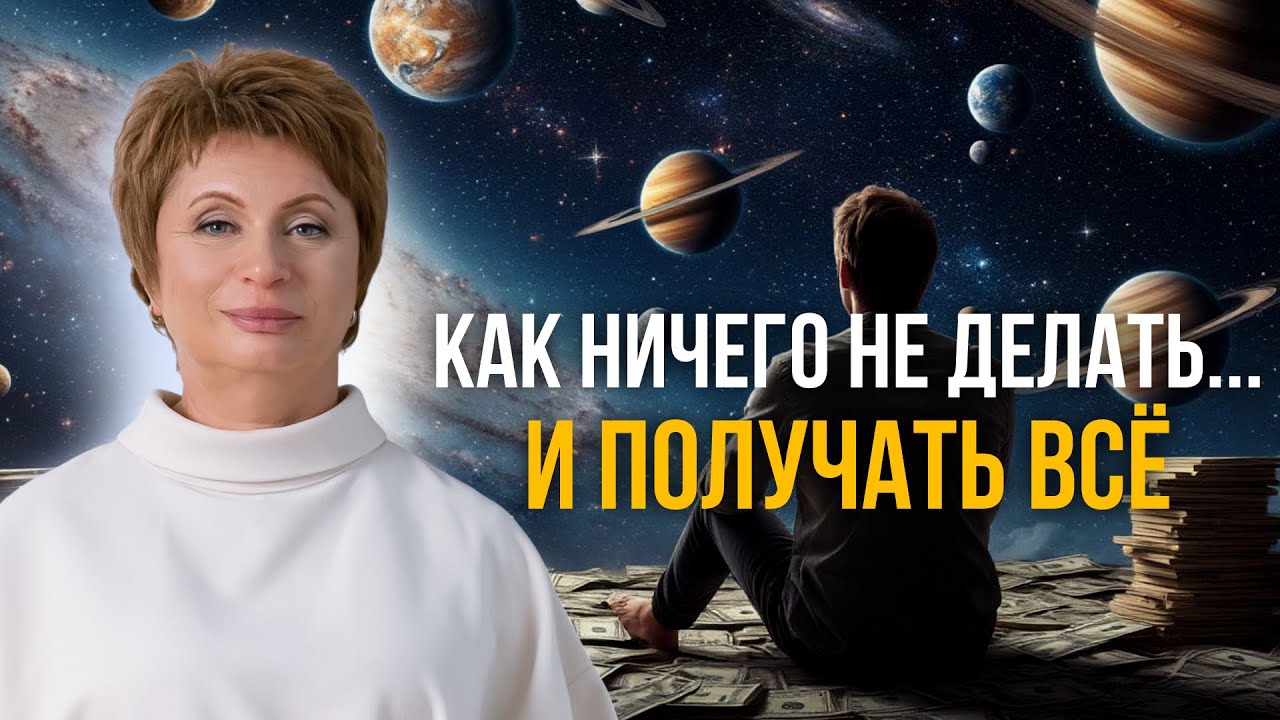 Как НИЧЕГО не делать - и получать ВСЁ. Техника, которая меняет реальность. Елена Ачкасова