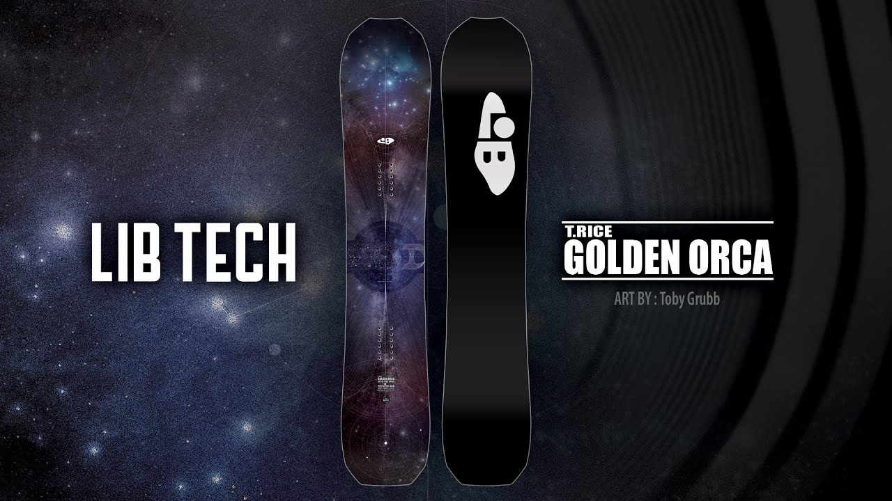 GOLDEN ORCA | 2025-2026 LIB TECH SNOWBOARD