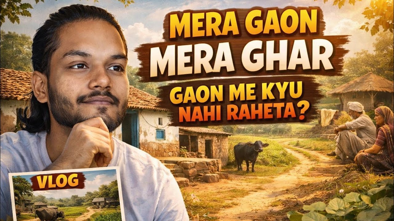 Mai Apne Gaav Me Kyu Nahi Rehta??🙂‍↕️| Gaav Ki Zindagi vs City Life | Real Vlog??#vlog#villagevlog 