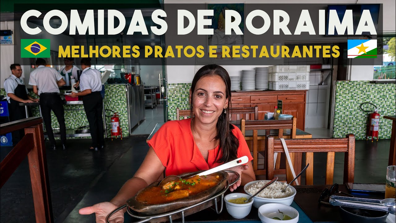 EXPERIMENTANDO AS COMIDAS TÍPICAS DE RORAIMA EM BOA VISTA 🇧🇷