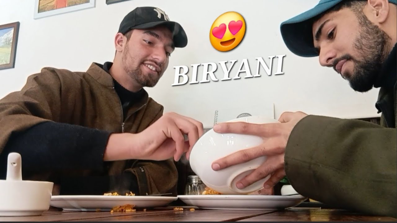 Biryani + Café Vibes = Perfect 🔥